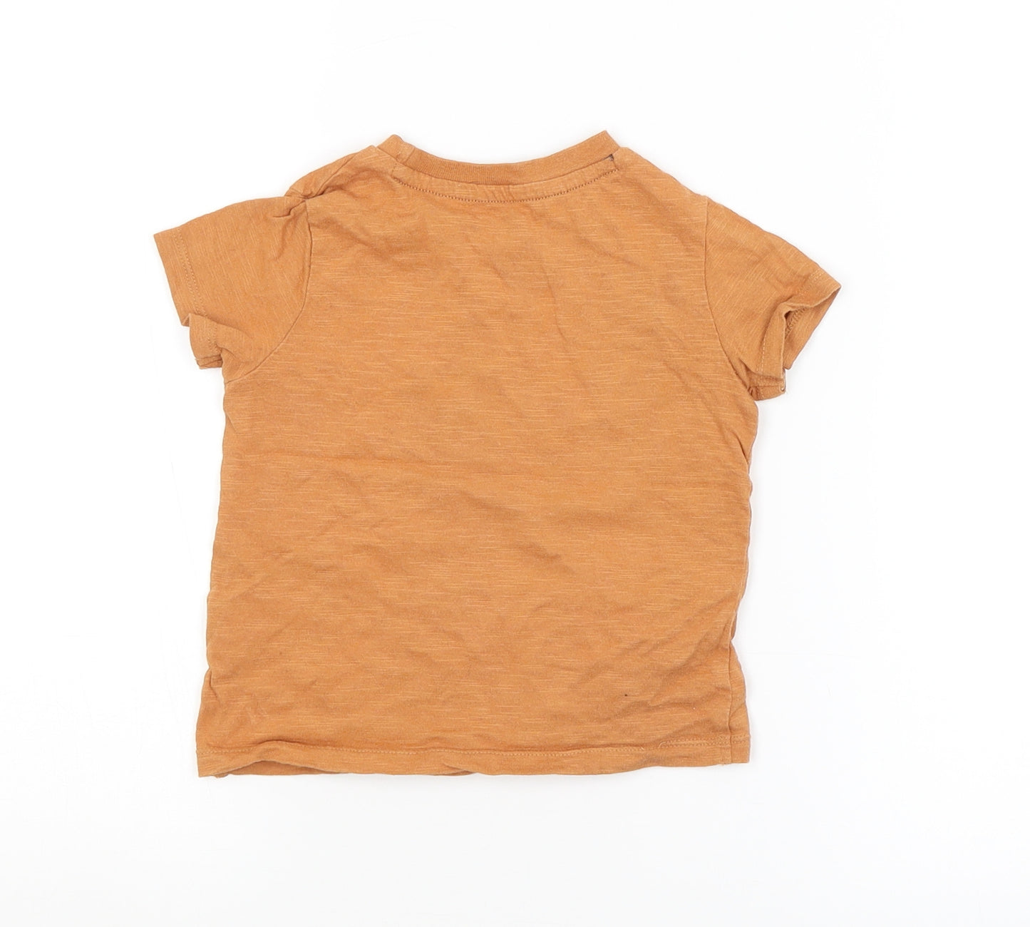 F&F Baby Orange   Basic T-Shirt Size 12-18 Months