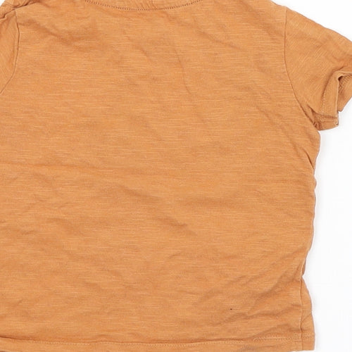 F&F Baby Orange   Basic T-Shirt Size 12-18 Months