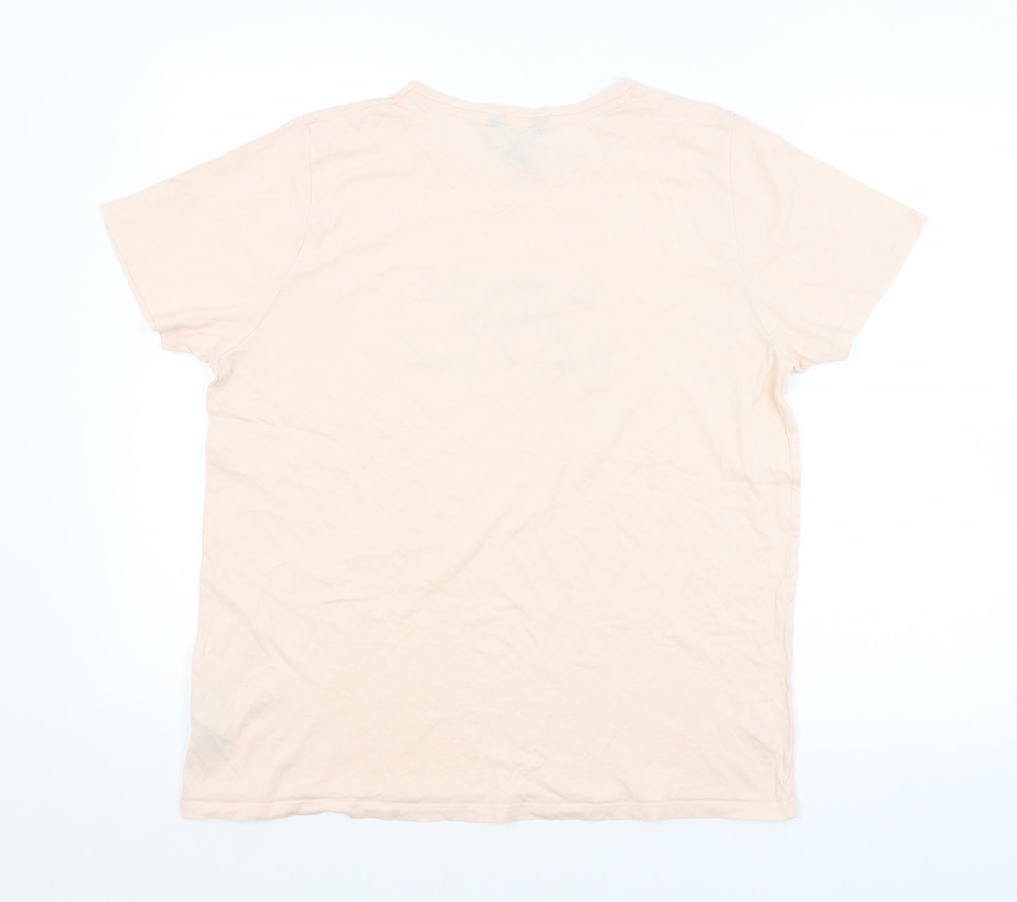 New Look Womens Pink   Basic T-Shirt Size 16