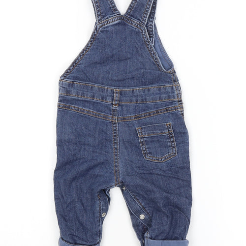 George Baby Blue   Dungaree One-Piece Size 3-6 Months