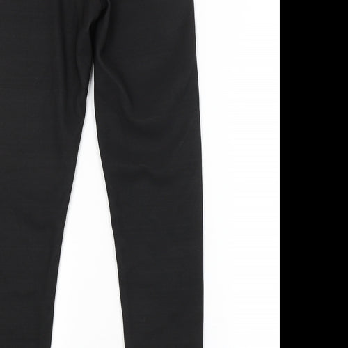 Preworn Womens Black   Jogger Leggings Size S L26 in