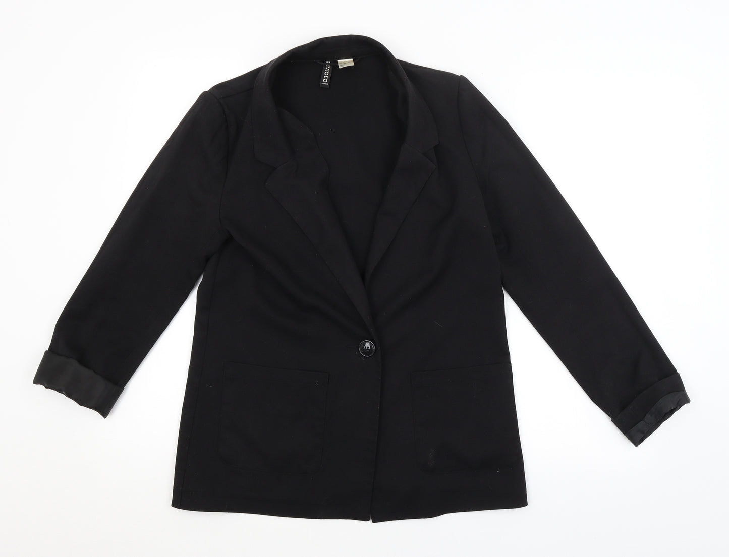 H&M Womens Black   Jacket Blazer Size 8