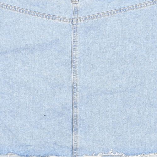/DENIM Womens Blue   A-Line Skirt Size 8