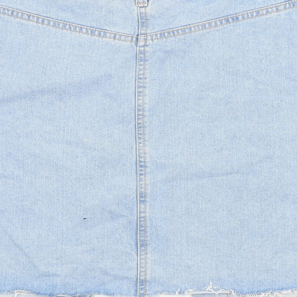 /DENIM Womens Blue   A-Line Skirt Size 8