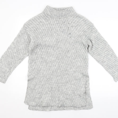 Atmosphere Womens Grey Striped  Pullover Jumper Size 10