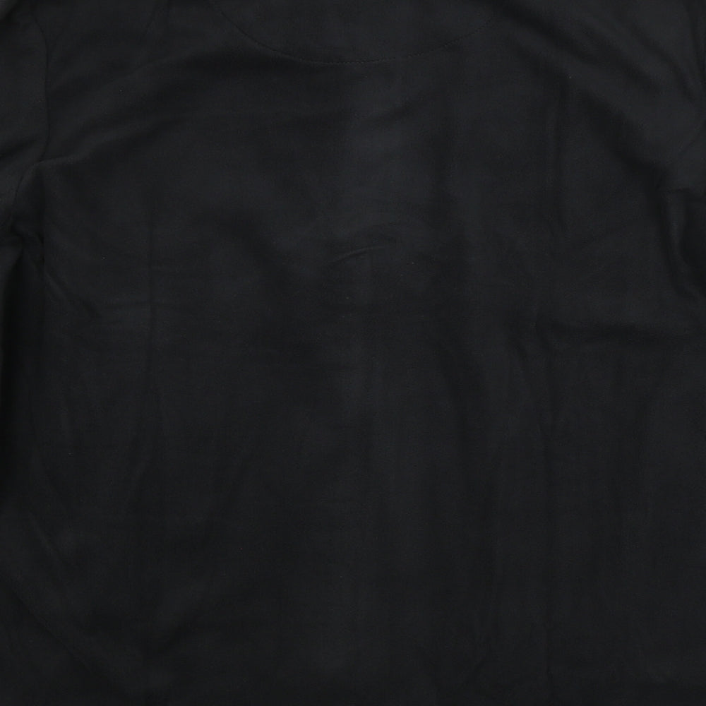 Crane Mens Black   Full Zip Sweatshirt Size L