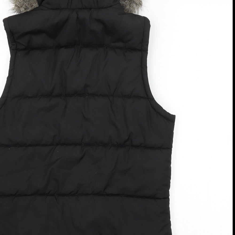 Regatta Womens Black   Vest Hoodie Size 14