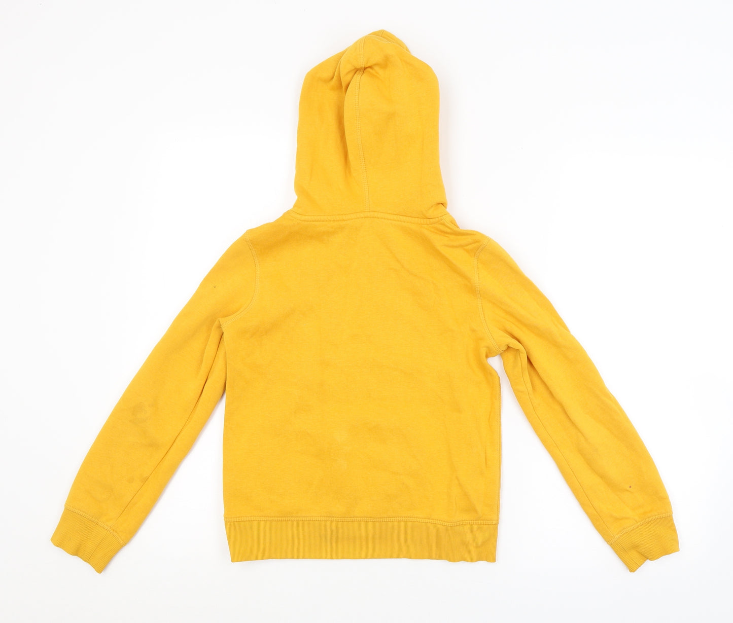 H&M Girls Yellow   Pullover Hoodie Size 9-10 Years