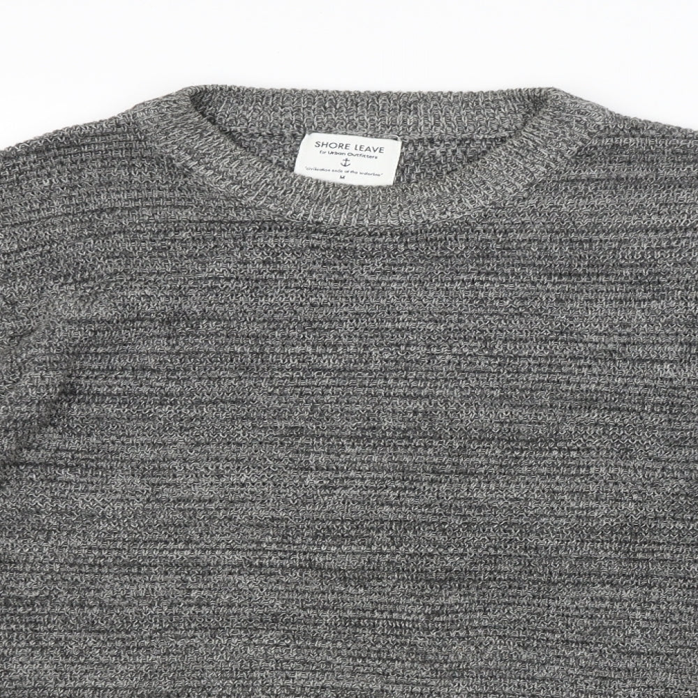 SHORE LEAVE Mens Grey   Pullover Jumper Size M
