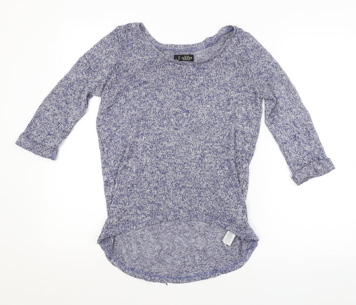 New Look Womens Blue Pullover Jumper Size 8