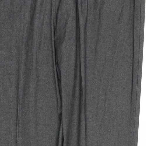 Dobell Womens Grey   Trousers  Size 44 L30 in