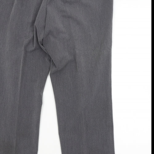 BM Womens Grey   Trousers  Size 18 L27 in