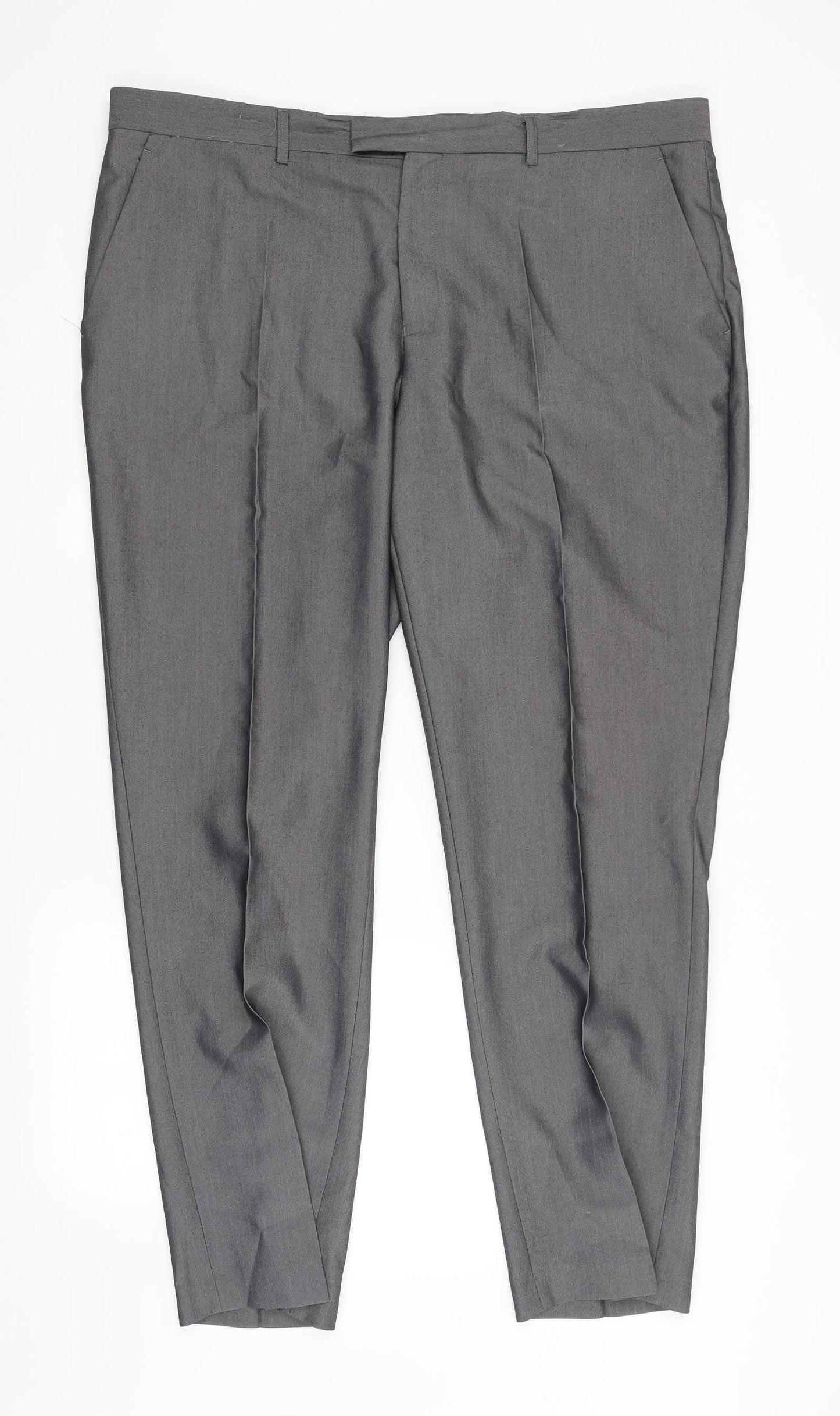 GREENWOODS Mens Grey   Trousers  Size 42 L31 in