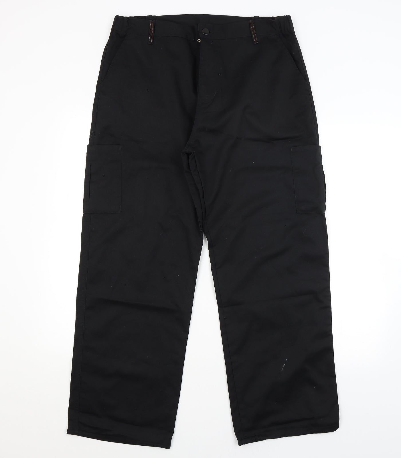 Preworn Womens Black   Trousers  Size 16 L28 in