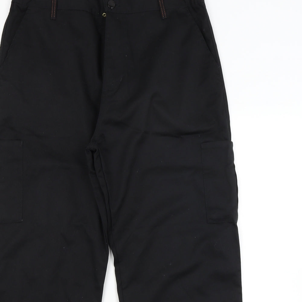 Preworn Womens Black   Trousers  Size 16 L28 in