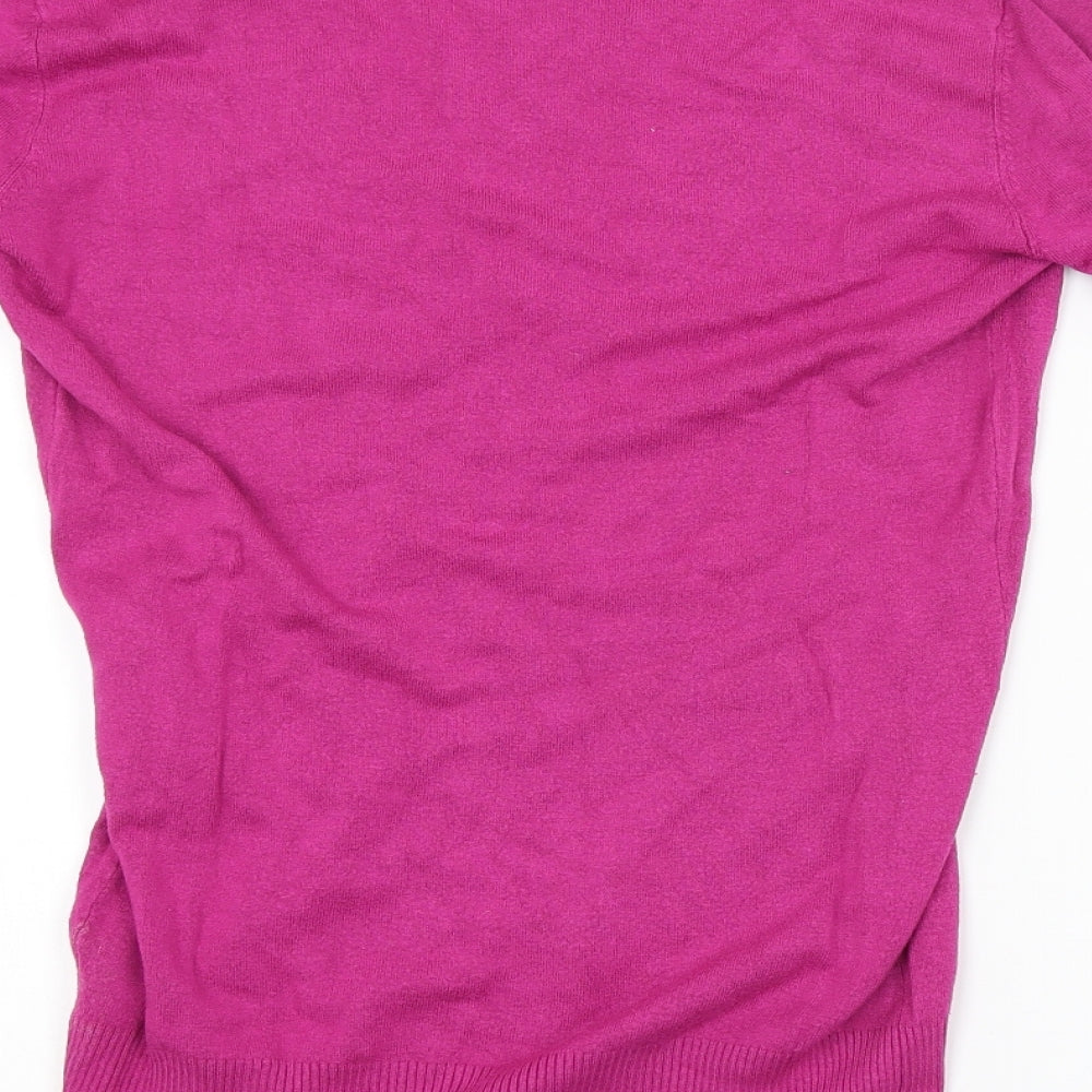 New Look Womens Pink   Pullover Jumper Size 12