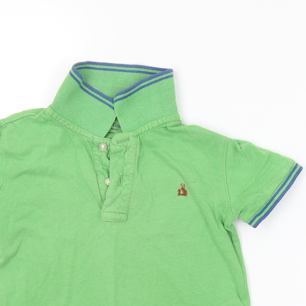 Gap Boys Green   Basic Polo Size 4 Years
