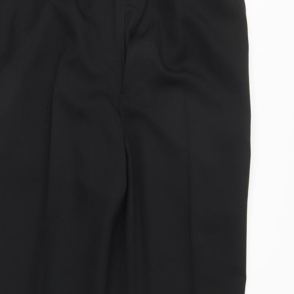 Matalan Mens Black    Suit Trousers Size 38 L29 in
