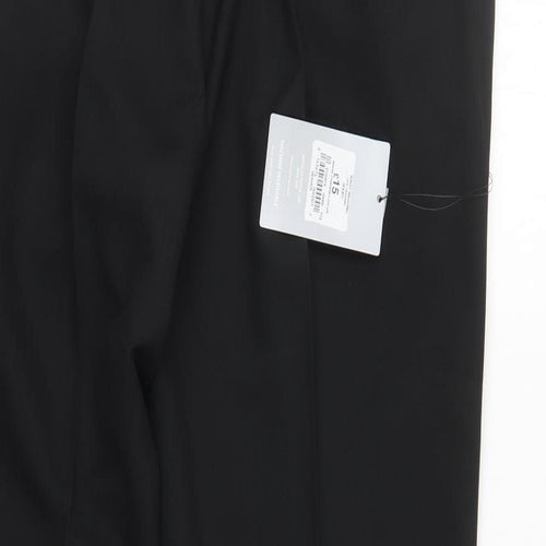 Matalan Mens Black    Suit Trousers Size 38 L29 in