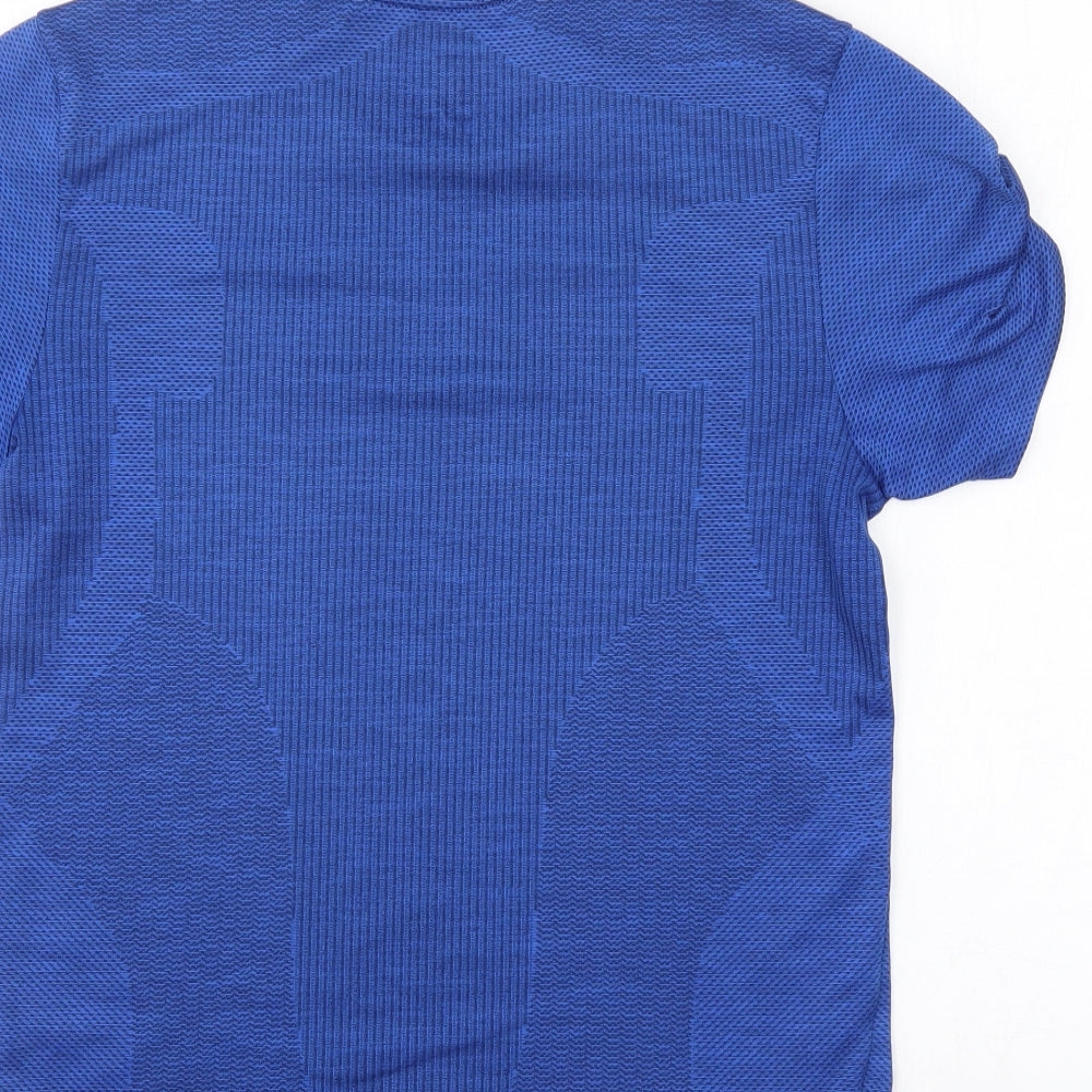 Nike Mens Blue   Jersey Casual   - running top