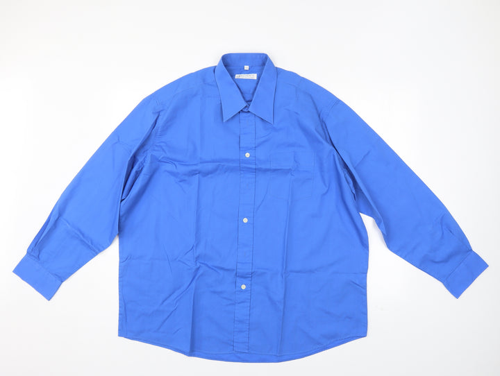 Authentic Mens Blue Dress Shirt