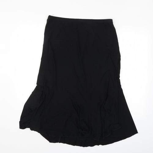 BASSINI Womens Black   Tulip Skirt Size 16