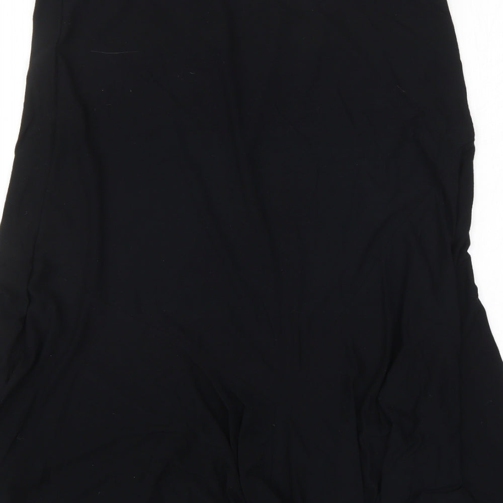 BASSINI Womens Black   Tulip Skirt Size 16