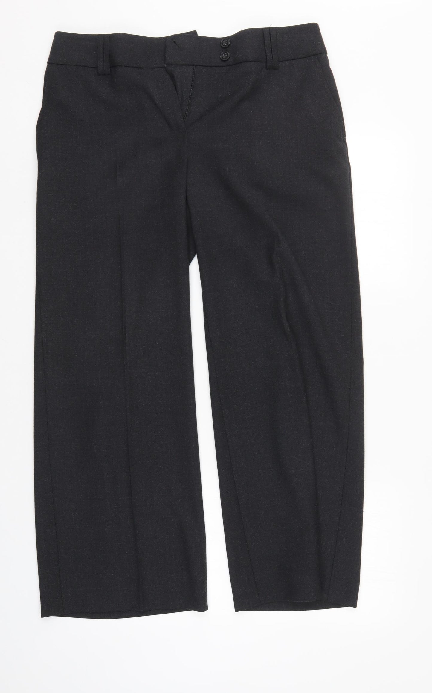 Autograph Womens Grey   Trousers  Size 14 L28 in