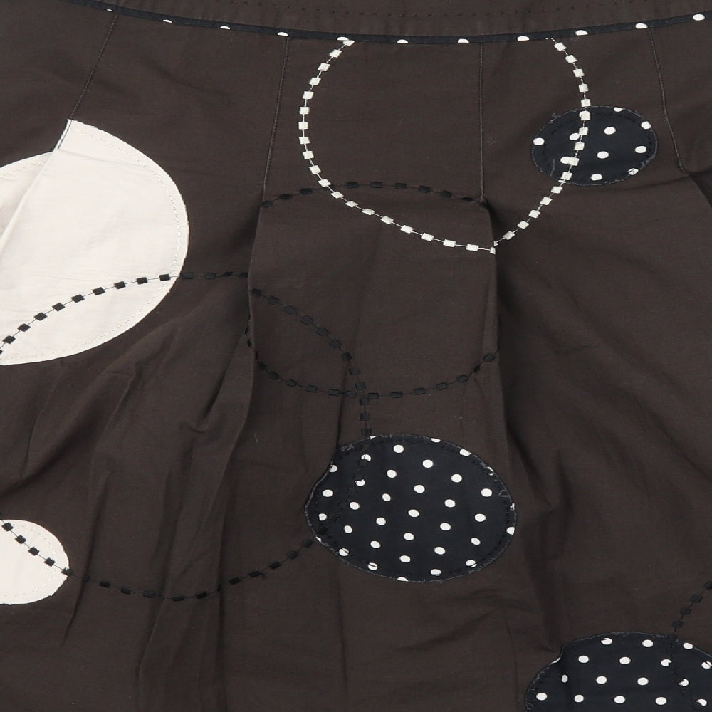 Phase Eight Womens Brown   A-Line Skirt Size 12