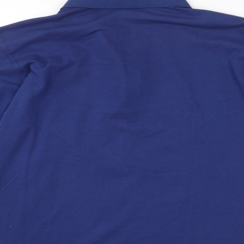 New Sensation Mens Blue    Polo Size M