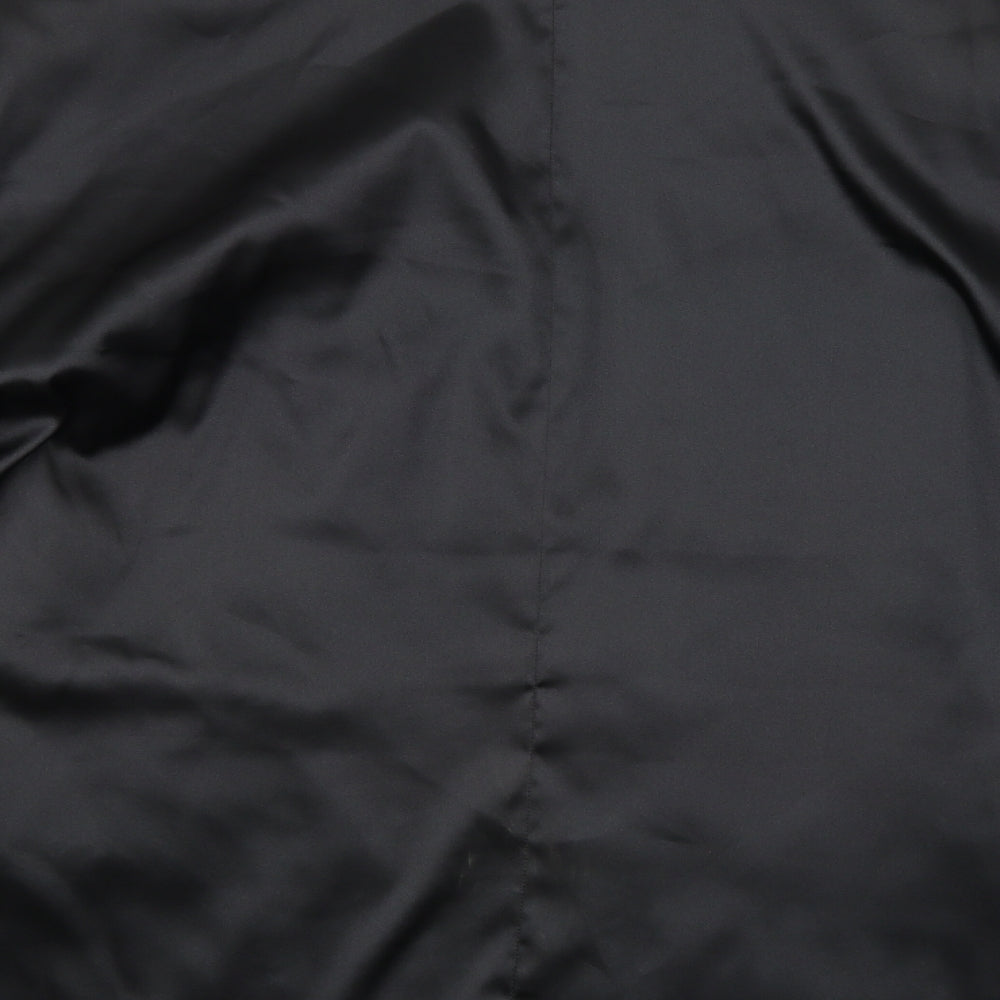 Preworn Womens Black   Anorak Coat Size 18