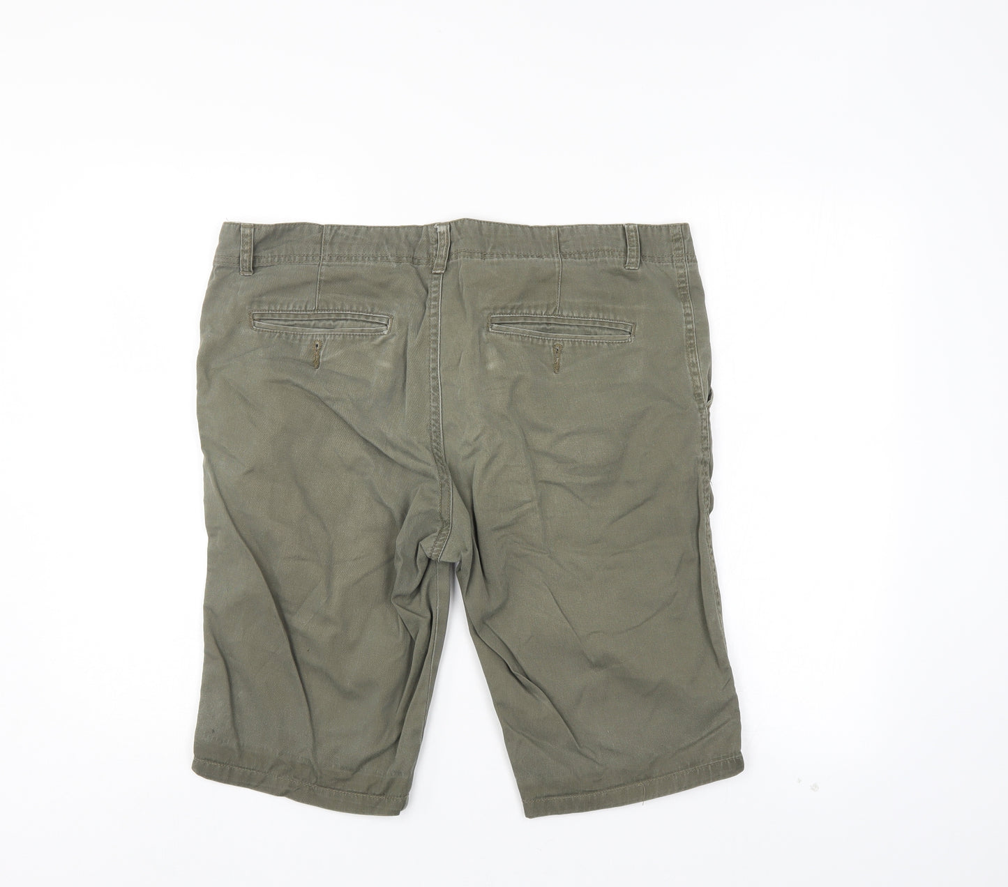 New Look Mens Green   Chino Shorts Size 36