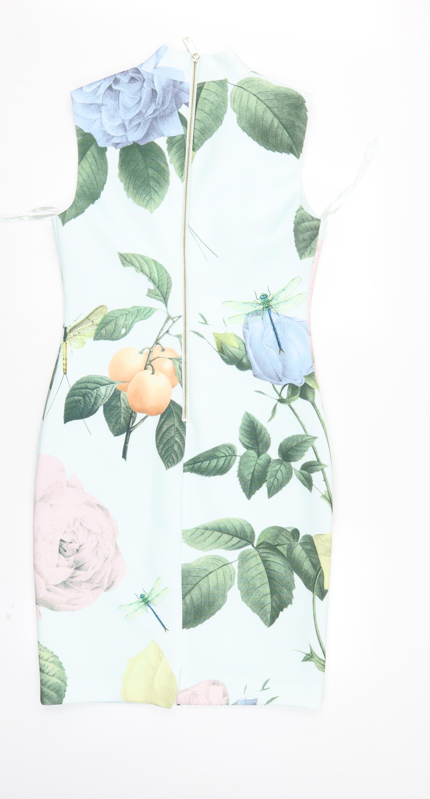 Ted Baker Womens Multicoloured Floral  Bodycon  Size L