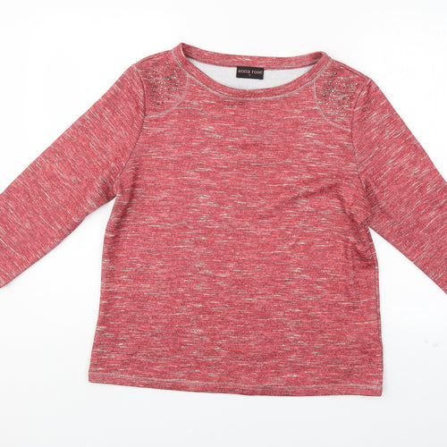 Anna Rose Womens Pink   Pullover Jumper Size L