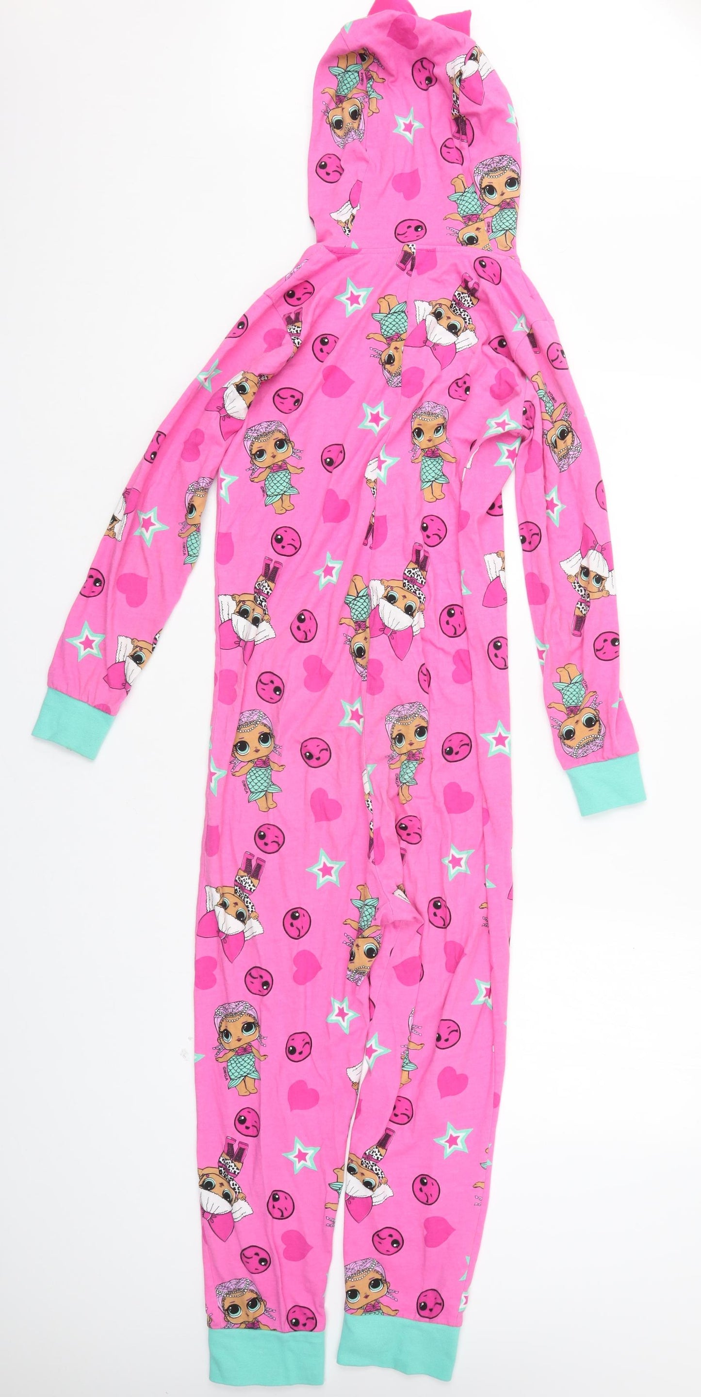 LOL Girls Pink    One Piece Size 11-12 Years