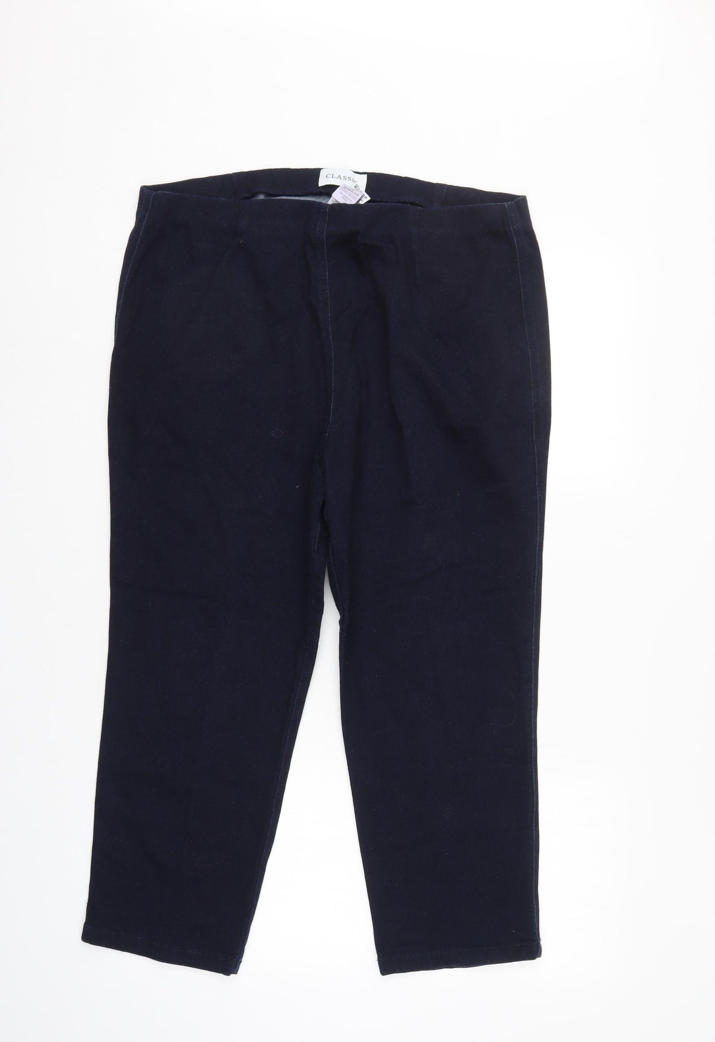 Classic Womens Blue   Trousers  Size 18 L24 in