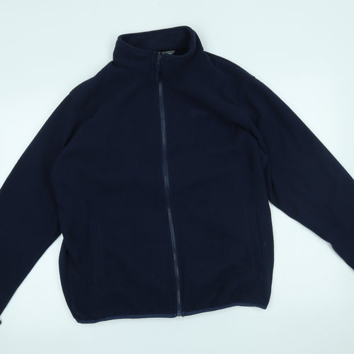 Hi Gear Womens Blue   Full Zip Sweatshirt Size M