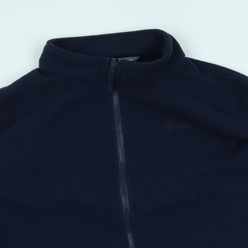 Hi Gear Womens Blue   Full Zip Sweatshirt Size M