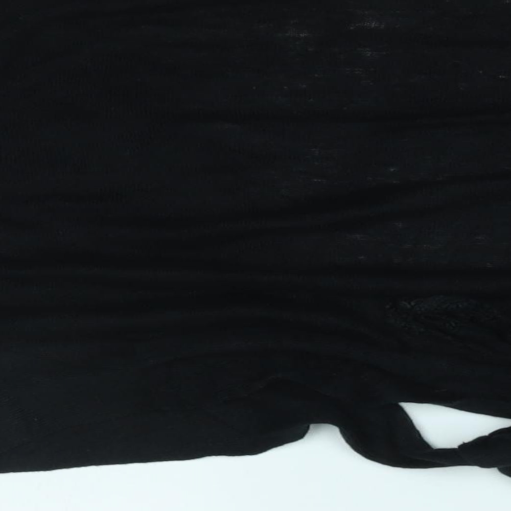 EAST Womens Black   Cardigan Jumper Size M  - cropped