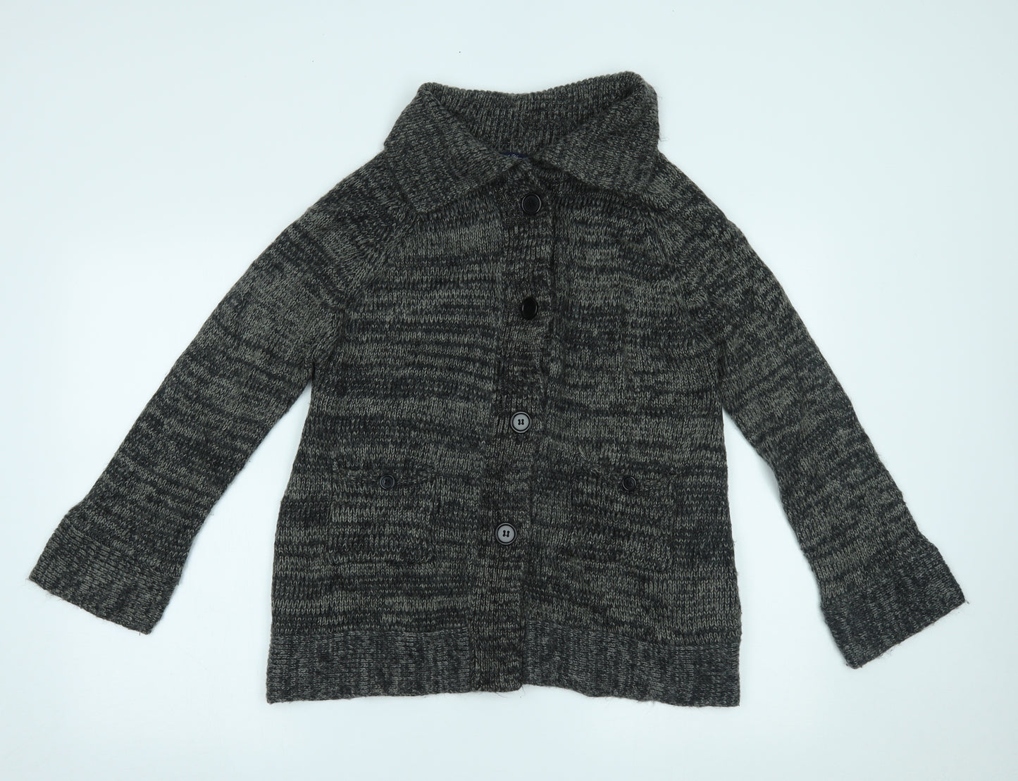 sarah hamilton Womens Grey   Cardigan Jumper Size M