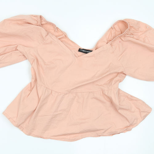 cameo rose Womens Pink   Basic Blouse Size L