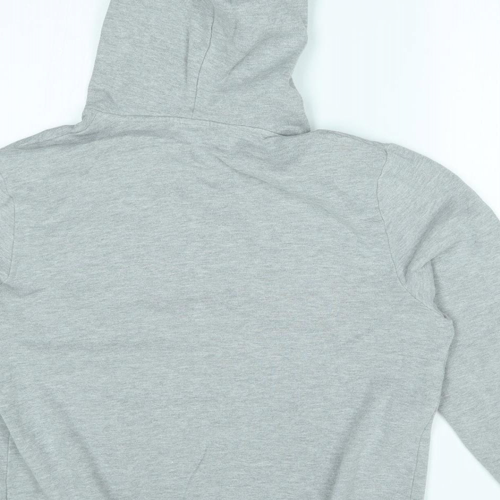 Topman Mens Grey   Pullover Hoodie Size L