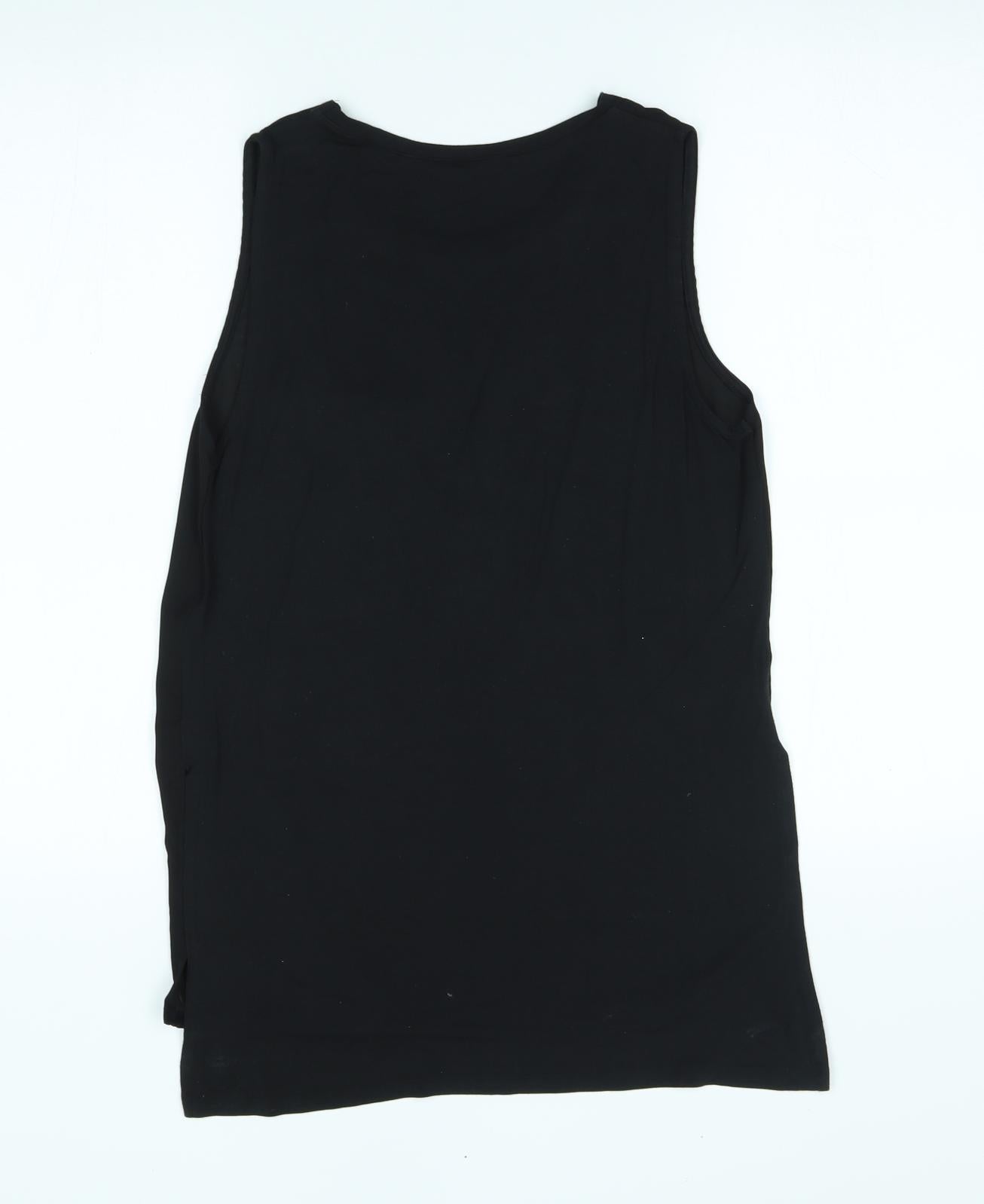 New Look Womens Black   Basic Blouse Size 8