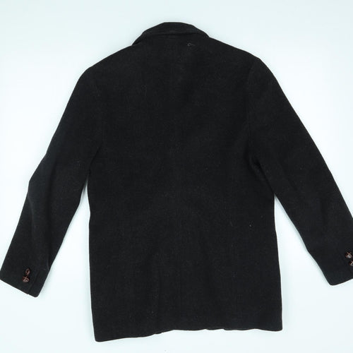 Preworn Womens Grey   Pea Coat Blazer Size 12