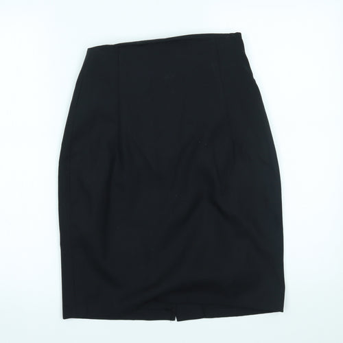 MARK ONE Womens Black   Straight & Pencil Skirt Size 12
