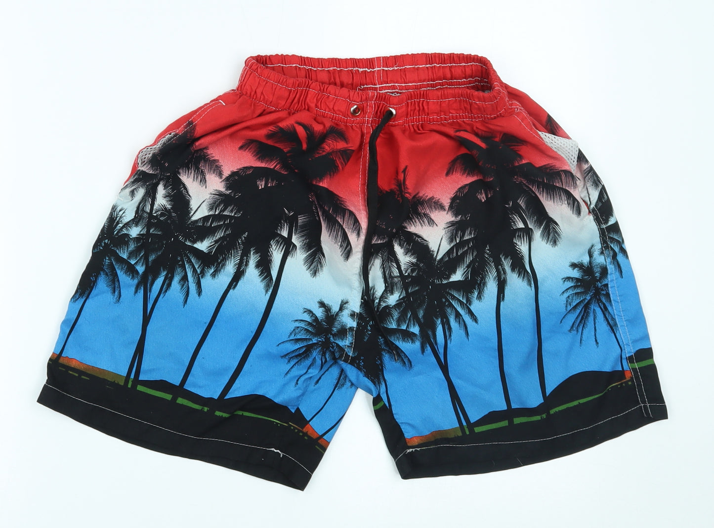 forbest Mens Red   Bermuda Shorts Size M - swim shorts
