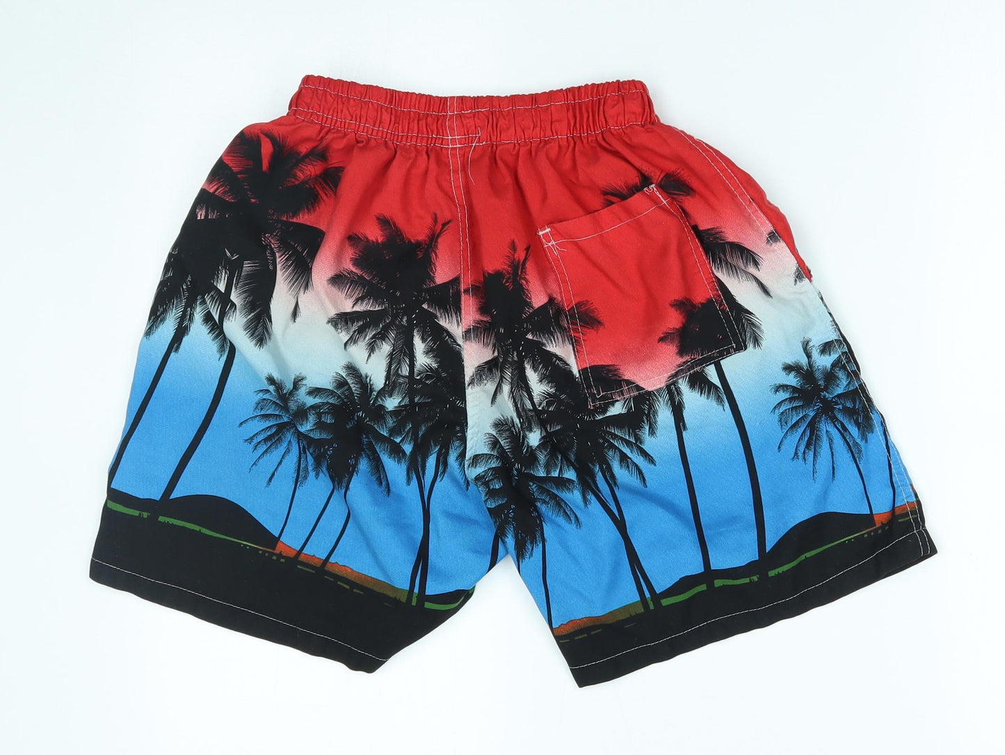 forbest Mens Red   Bermuda Shorts Size M - swim shorts