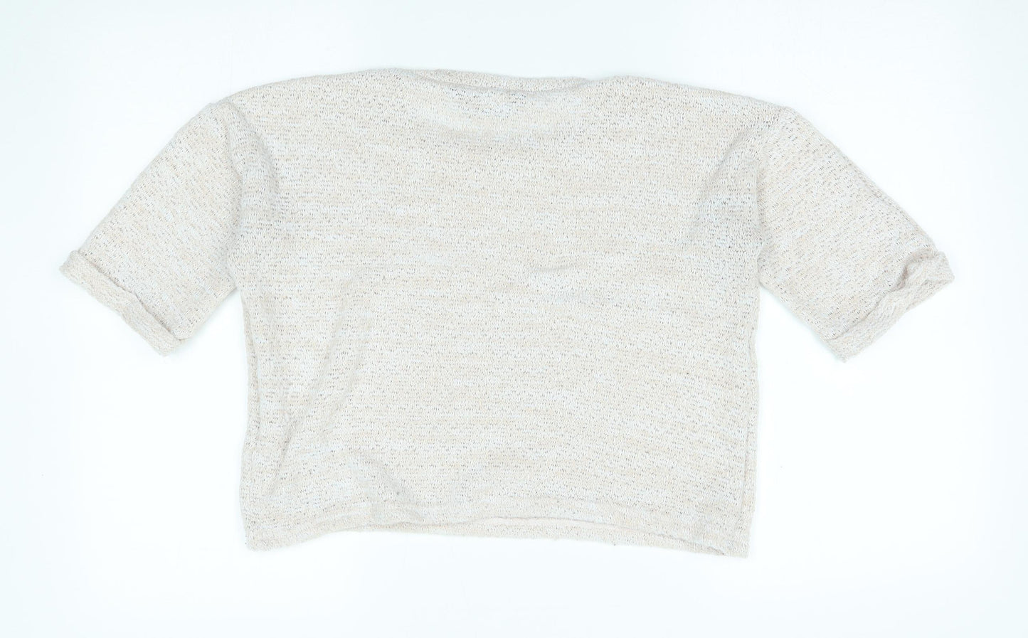 Dorothy Perkins Womens Beige   Pullover Jumper Size 8  -