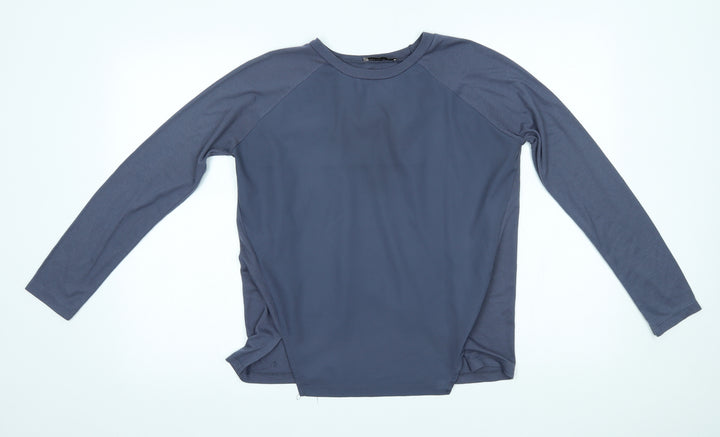 Atmosphere Womens Blue Basic T-Shirt Size 8