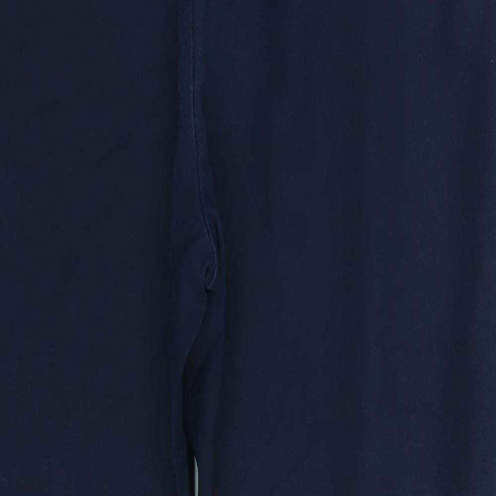 F&F Womens Blue   Chino Trousers Size 14 L26 in